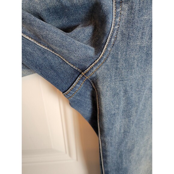 Soft Surroundings Slim Straight Leg Jeans Size M - Picture 5 of 8